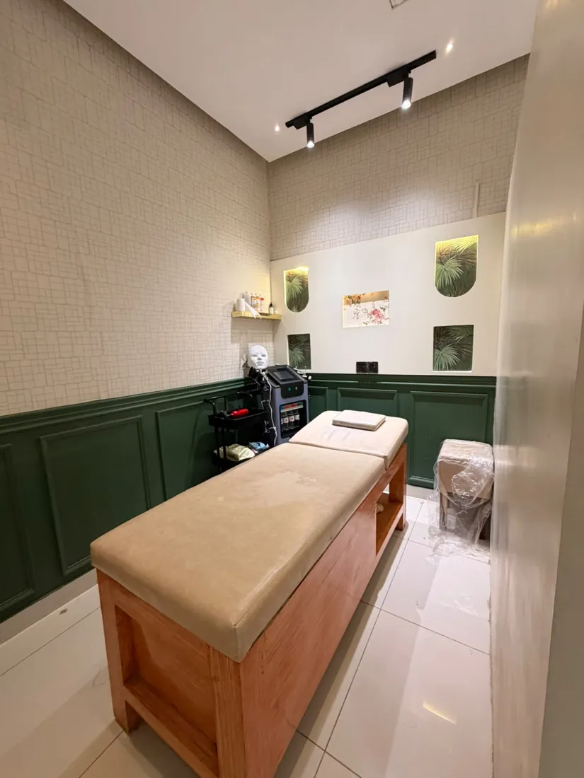 Private facial room
