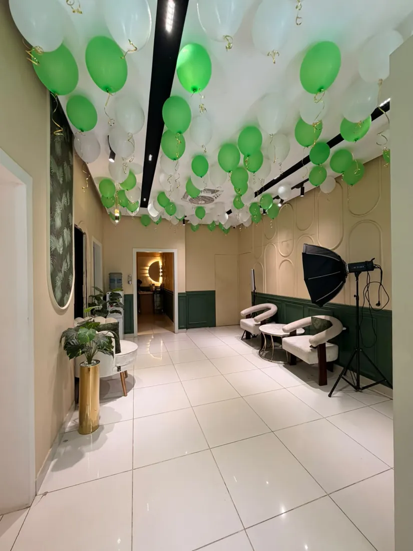Reception and waiting area